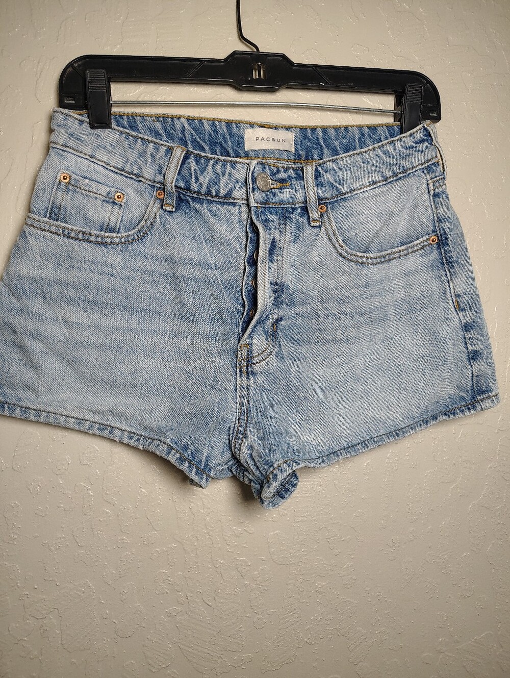 PacSun High Waisted Denim Festival Shorts Size 27